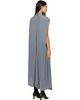 Bottega Veneta Bottega Veneta Gray Crepe Viscose Jersey Maxi Dress - 3