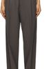 Bottega Veneta Bottega Veneta Gray Light Wool Trousers - 1