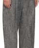 Bottega Veneta Bottega Veneta Gray Melange Viscose & Silk Trousers - 2