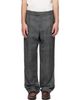 Bottega Veneta Bottega Veneta Gray Prince of Wales Trousers - 1