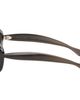 Bottega Veneta Bottega Veneta Gray Sardine Aviator Sunglasses - 3