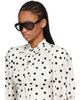 Bottega Veneta Bottega Veneta Gray Sardine Aviator Sunglasses - 4