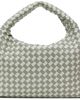 Bottega Veneta Bottega Veneta Green & Gray Small Hop Bag - 1