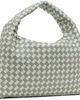 Bottega Veneta Bottega Veneta Green & Gray Small Hop Bag - 2