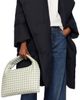 Bottega Veneta Bottega Veneta Green & Gray Small Hop Bag - 4