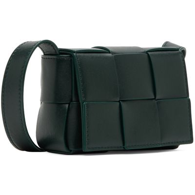 Bottega Veneta Bottega Veneta Green Mini Candy Cassette Messenger Bag