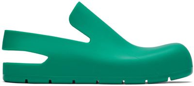 Bottega Veneta Bottega Veneta Green Puddle Loafers