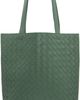 Bottega Veneta Bottega Veneta Green Small Intrecciato Tote - 1