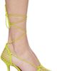 Bottega Veneta Bottega Veneta Green Stretch Heels - 1