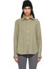 Bottega Veneta Bottega Veneta Green Wool Shirt - 1