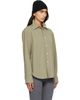 Bottega Veneta Bottega Veneta Green Wool Shirt - 2