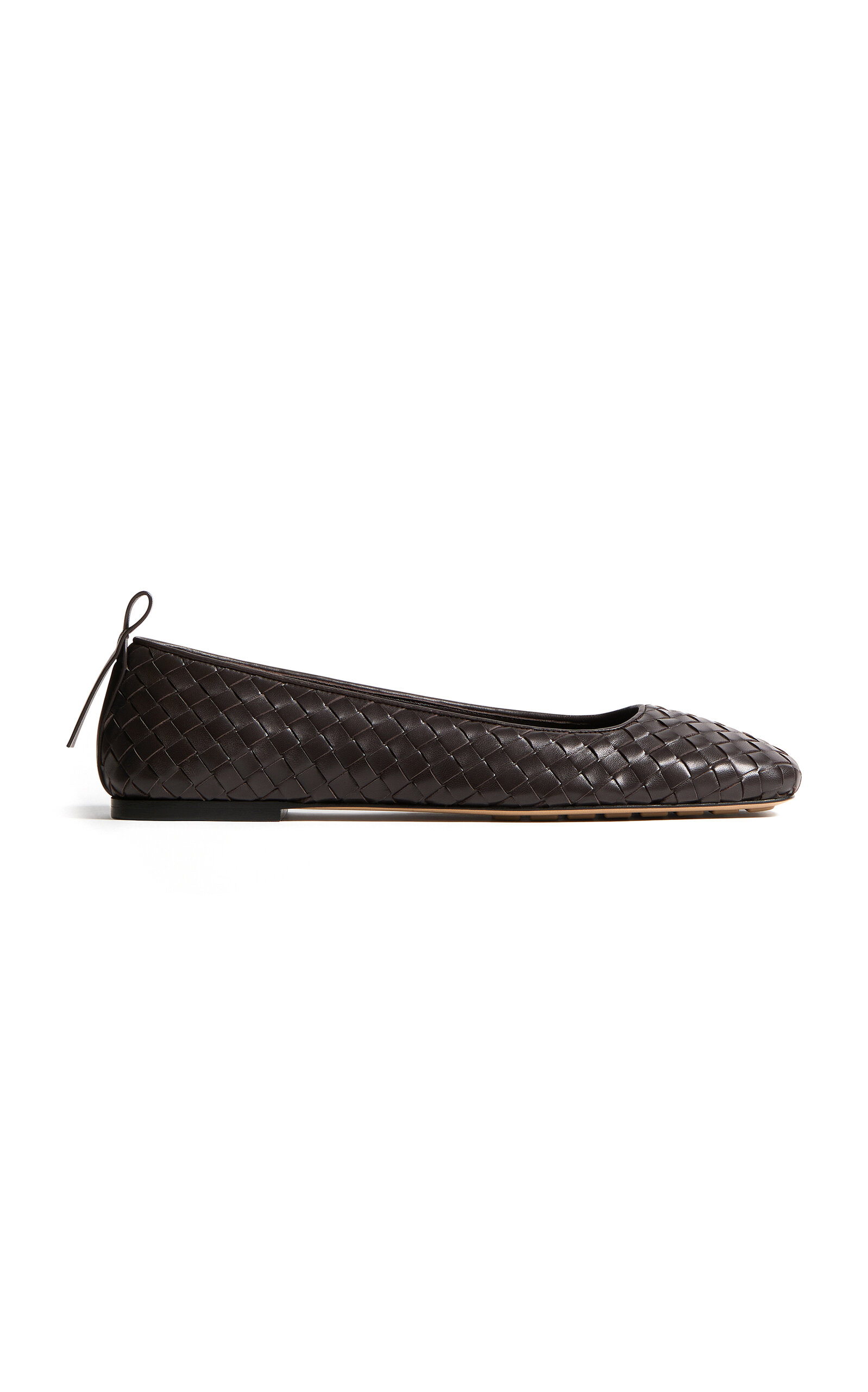 Bottega Veneta Bottega Veneta Intecciato Leather Ballet Flats