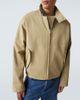 Bottega Veneta Bottega Veneta Intrecciato cotton blouson jacket - 5