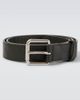 Bottega Veneta Bottega Veneta Intrecciato embossed leather belt - 1