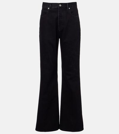 Bottega Veneta Bottega Veneta Intrecciato flared jeans