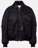 Bottega Veneta Bottega Veneta Intrecciato leather-trimmed blouson jacket - 1