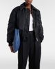 Bottega Veneta Bottega Veneta Intrecciato leather-trimmed blouson jacket - 2