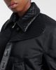 Bottega Veneta Bottega Veneta Intrecciato leather-trimmed blouson jacket - 3