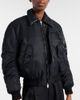 Bottega Veneta Bottega Veneta Intrecciato leather-trimmed blouson jacket - 4