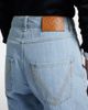 Bottega Veneta Bottega Veneta Intrecciato leather-trimmed straight jeans - 5