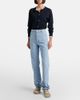 Bottega Veneta Bottega Veneta Intrecciato leather-trimmed straight jeans - 6