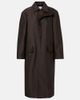 Bottega Veneta Bottega Veneta Intrecciato leather-trimmed trench coat - 1
