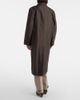 Bottega Veneta Bottega Veneta Intrecciato leather-trimmed trench coat - 6