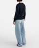 Bottega Veneta Bottega Veneta Intrecciato leather-trimmed wide-leg jeans - 7