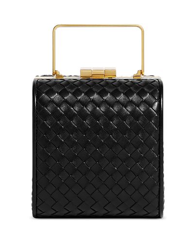 Bottega Veneta Bottega Veneta Intrecciato Leather Top Handle Bag