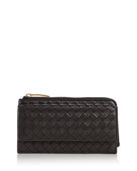 Bottega Veneta Bottega Veneta Intrecciato Leather Zip Wallet