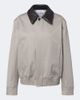 Bottega Veneta Bottega Veneta Intrecciato oversized cotton blouson jacket - 1