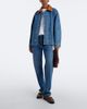 Bottega Veneta Bottega Veneta Intrecciato oversized denim jacket - 7