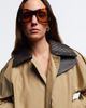Bottega Veneta Bottega Veneta Intrecciato shield sunglasses - 3