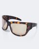Bottega Veneta Bottega Veneta Intrecciato shield sunglasses - 4