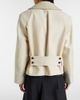Bottega Veneta Bottega Veneta Intrecciato striped wool and cotton peacoat - 6