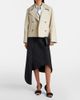 Bottega Veneta Bottega Veneta Intrecciato striped wool and cotton peacoat - 7