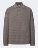 Bottega Veneta Bottega Veneta Intrecciato wool polo sweater - 1