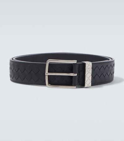 Bottega Veneta Bottega Veneta Intreccio Loop leather belt
