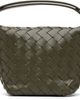 Bottega Veneta Bottega Veneta Khaki Micro Wallace Bag - 1