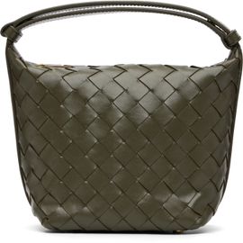 Bottega Veneta Bottega Veneta Khaki Micro Wallace Bag