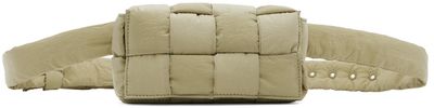 Bottega Veneta Bottega Veneta Khaki Padded Cassette Bag