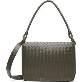 Bottega Veneta Bottega Veneta Khaki Small Swing Messenger Bag