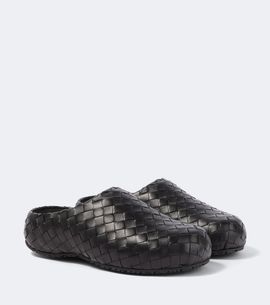 Bottega Veneta Bottega Veneta Klog Intrecciato leather mules