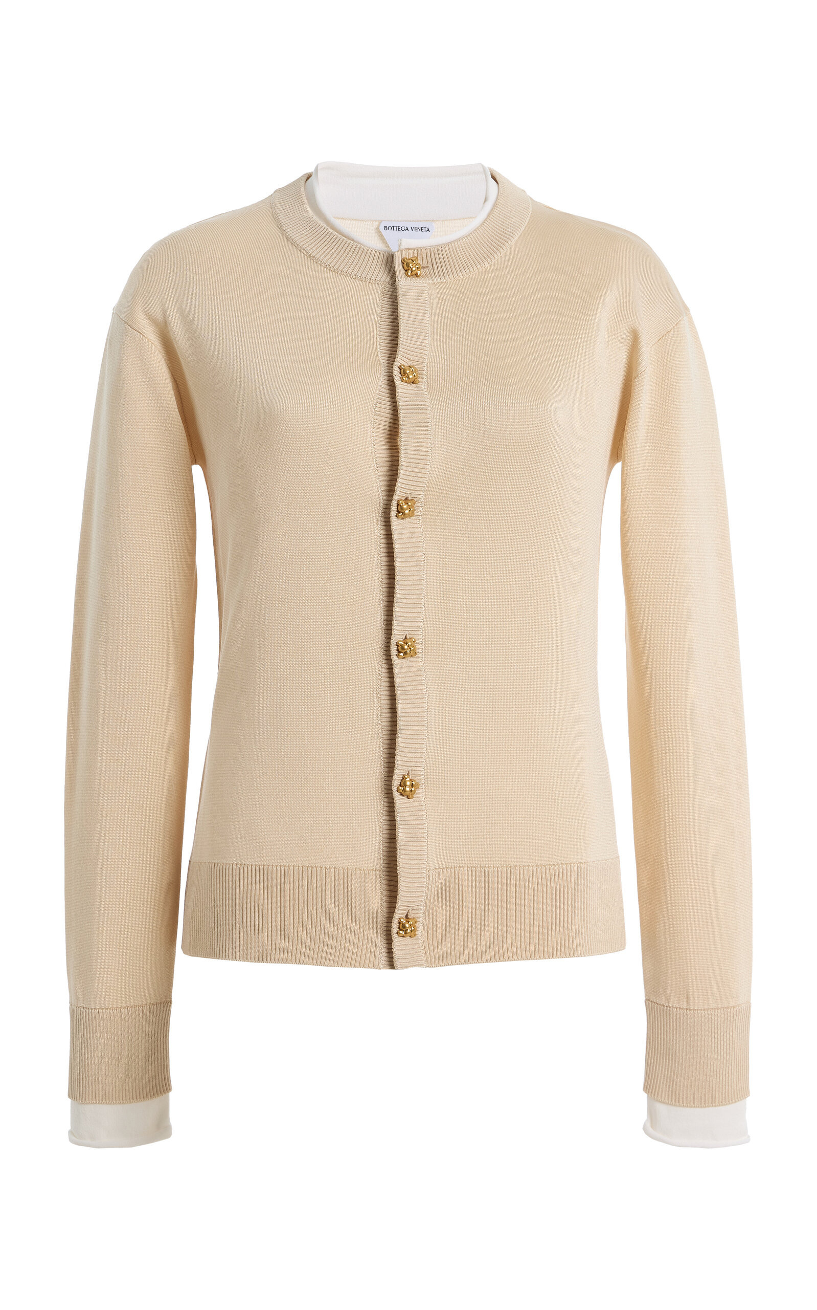 Bottega Veneta Bottega Veneta Knitted SilkBlend Cardigan