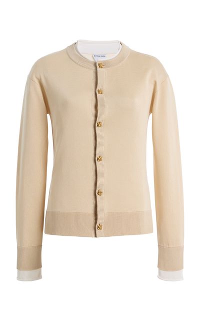 Bottega Veneta Bottega Veneta Knitted SilkBlend Cardigan