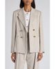 Bottega Veneta Bottega Veneta Knot Button Textured Blazer - 1