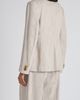 Bottega Veneta Bottega Veneta Knot Button Textured Blazer - 3