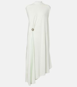 Bottega Veneta Bottega Veneta Knot gathered crÃªpe jersey midi dress