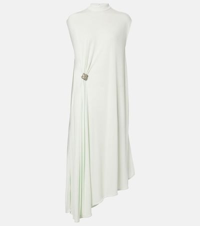 Bottega Veneta Bottega Veneta Knot gathered crÃªpe jersey midi dress