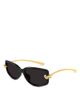Bottega Veneta Bottega Veneta Knot Geometric Sunglasses, 59mm - 1